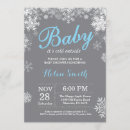 Search for snowflake tree postcards Winter baby shower
