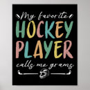 Search for vintage hockey posters Player