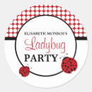 Search for ladybug birthday stickers Children