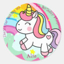 Search for girly trend stickers Unicorn