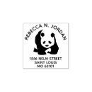Search for panda rubber stamps Animal