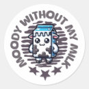Search for milk cartoon stickers Farm