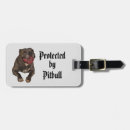 Search for pitbulls luggage tags Animals