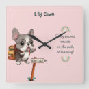 Search for back to school clocks Rainbow