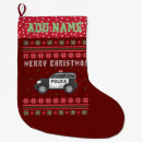 Search for police christmas stockings Cop
