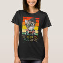 Search for vintage cat tshirts Saying