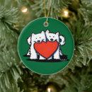 Search for american eskimo dog christmas tree decorations Cute