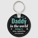Search for worlds best dad key rings Typography