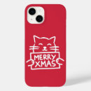 Search for merry xmas iphone cases Cat