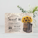 Search for western sweet 16 invitations Country