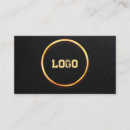 Search for circle business cards Elegant minimalist design