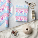 Search for gender reveal wrapping paper Girl