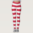 Search for elf costume leggings Red and white