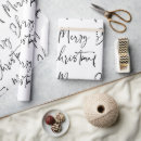 Search for merry christmas script wrapping paper Simple