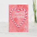 Search for candy cane heart cards Pink