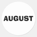 Search for august stickers Months