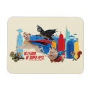 Search for metropolis magnets Super hero