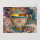 Search for teacup postcards Purple