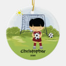 Search for boys soccer christmas tree decorations Cute
