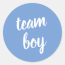 Search for baby shower gender reveal stickers Blue