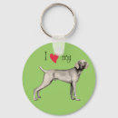Search for weimaraner key rings Grey ghost