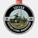 Search for soccer team christmas tree decorations Player
