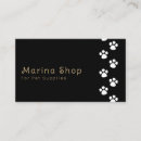 Search for pet shop business cards Animal care