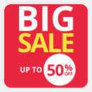 Search for big sale stickers Business