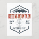 Search for riding mountain postcards Vintage