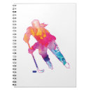 Search for hockey notebooks Player