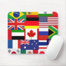 Search for international flags mouse mats Travel