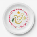 Search for christian christmas paper plates Holly