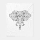 Search for boho elephant blankets Zendoodle
