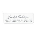Search for initial return address labels Black and white