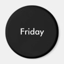 Search for friday magnets Black