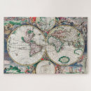 Search for vintage world map puzzles Globe