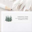 Search for winter baby return address labels Forest