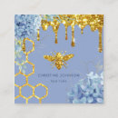 Search for hydrangea business cards Makeup artist