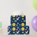 Search for rocket ship wrapping paper Outer space