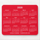 Search for calendar mouse mats Contemporary