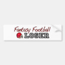 Search for fantasy bumper stickers Sports