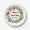 Search for elegant christmas plates Wreath