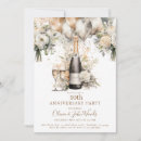 Search for 10th anniversary party invitations Champagne
