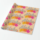 Search for aloha wrapping paper Birthday