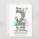 Search for born two be wild birthday invitations Jungle