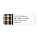 Search for black dress return address labels Red