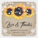 Search for vintage sunflower stickers Country
