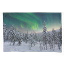 Search for aurora borealis pillowcases Snow