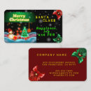 Search for jolly business cards Claus