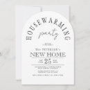 Search for modern housewarming invitations Typography